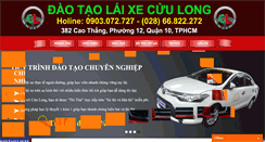 Desktop Screenshot of daotaolaixecuulong.com